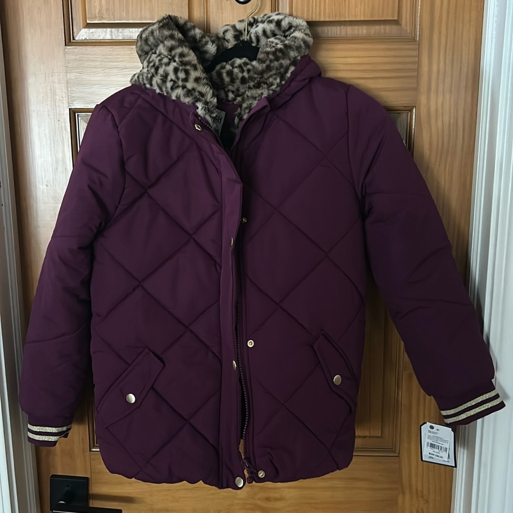 Oshkosh B'gosh Jackets & Coats | Nwt Oshkosh B’gosh Girl Purple Hooded